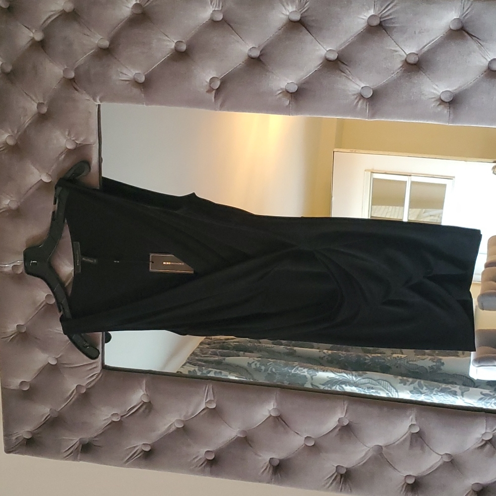 Black Cross Wrap. BCBG Extra Small